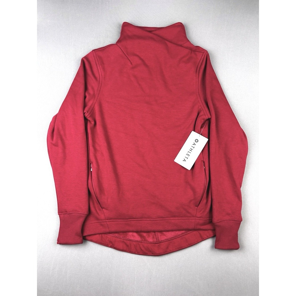 Athleta Women's XXS Cozy Karma Twist Neck Pullover Sweatshirt NEW‎ With Tags